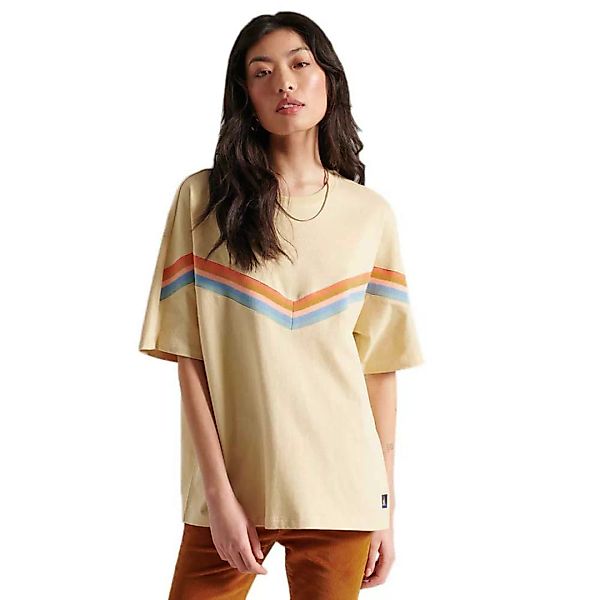 Superdry Cali Boxy Kurzarm T-shirt S Mellow Sun günstig online kaufen