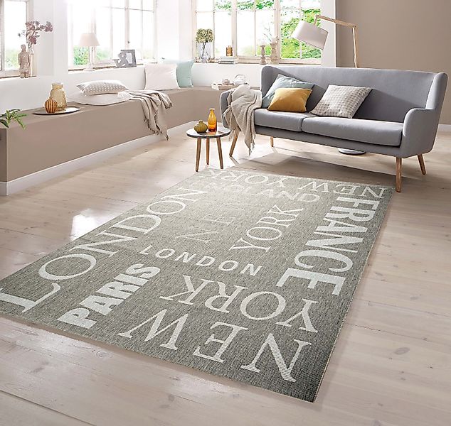 TeppichHome24 Teppich Teppich Sisal Optik City günstig online kaufen