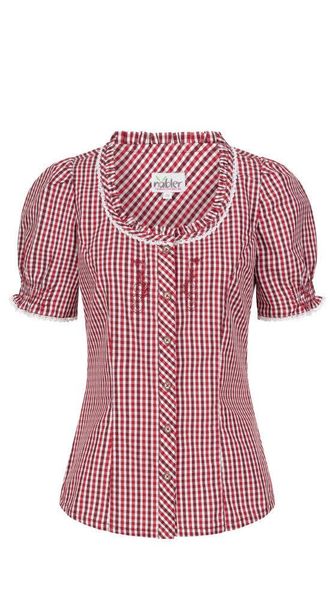 Nübler Dirndlbluse Trachtenbluse Kurzarm Natascha in günstig online kaufen