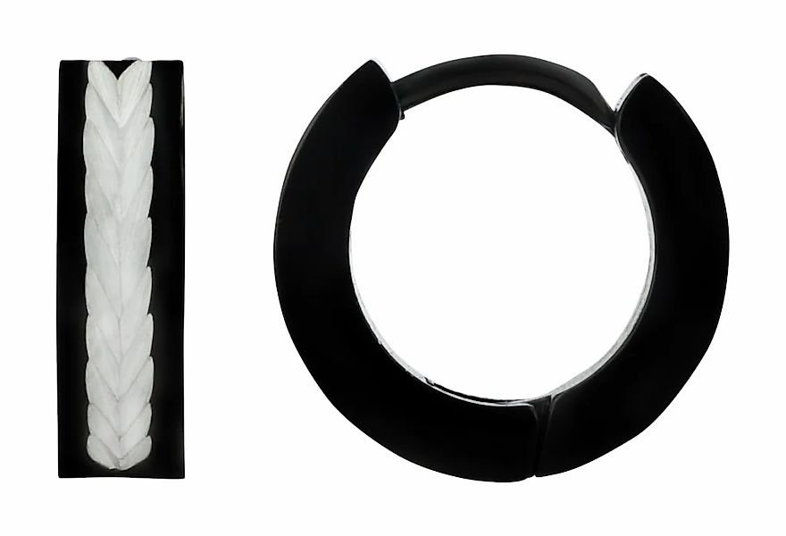 Adelia´s Paar Creolen "Unisex Ohrringe – Creole aus Edelstahl" Ideal als Ge günstig online kaufen