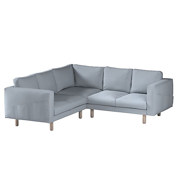 Bezug für Norsborg 4-Sitzer Ecksofa, steingrau, Norsborg 4-Sitzer Ecksofabe günstig online kaufen