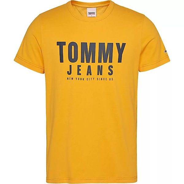 Tommy Jeans Center Chest Graphic Kurzärmeliges T-shirt 2XL Florida Orange günstig online kaufen