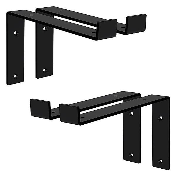 ML-DESIGN Wandregalhalter Regalhalterung L-Form aus Metall, günstig online kaufen