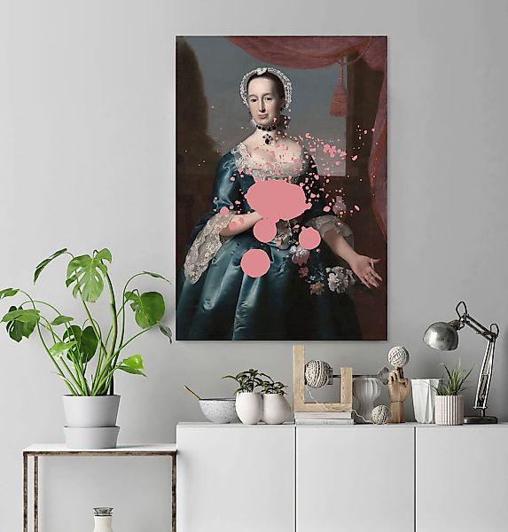 queence Acrylglasbild "Frau", Kunst-Frau-Bilder von Frauen-Fashion-Mode, Fi günstig online kaufen