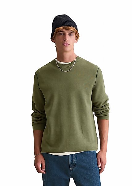 Marc OPolo DENIM Rundhalspullover regular fit, aus Double-Face-Cotton günstig online kaufen