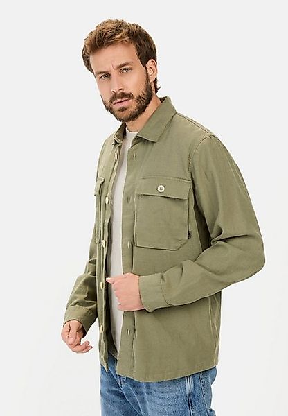 camel active Hemdjacke aus Leinen-Baumwoll-Mix günstig online kaufen