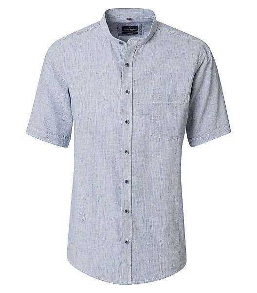 CASAMODA Kurzarmhemd "CASAMODA Leinenhemd Kurzarm uni" günstig online kaufen