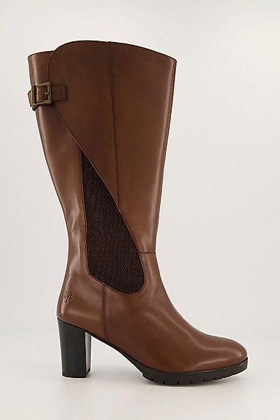 Ulla Popken Lederstiefel XXL-Schaft Wechselfußbett Weite H Stiefel günstig online kaufen