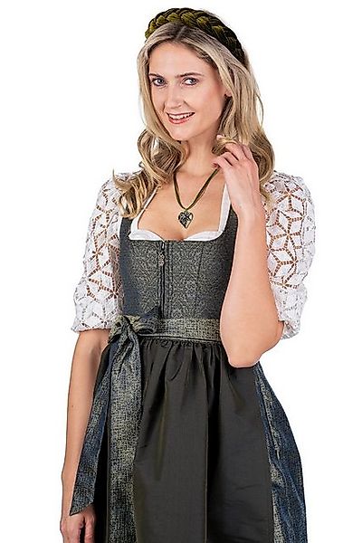 MarJo Dirndl Midi Dirndl 2tlg. - BIEBELRIED - dark farn günstig online kaufen