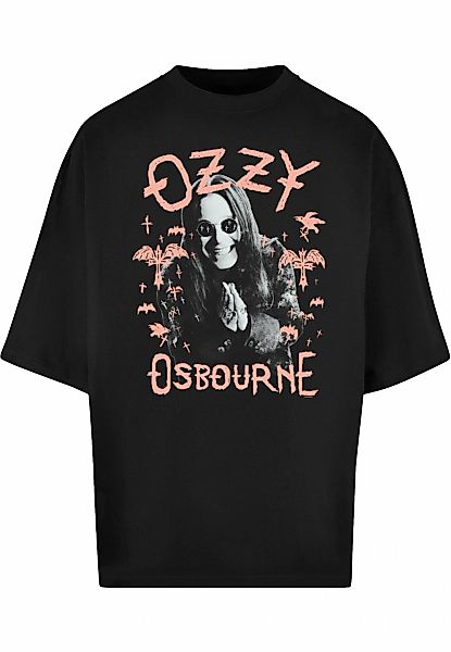 Merchcode T-Shirt "Merchcode Ozzy Osbourne - Pink Bat Huge Tee" 1 Stk. günstig online kaufen
