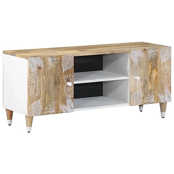 vidaXL TV-Schrank 105x33,5x46 cm Massivholz Mango 4018664 günstig online kaufen