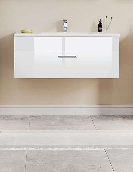 welltime Waschtisch "Trento Light mit Keramik-Auflagebecken", 1 feste Blend günstig online kaufen