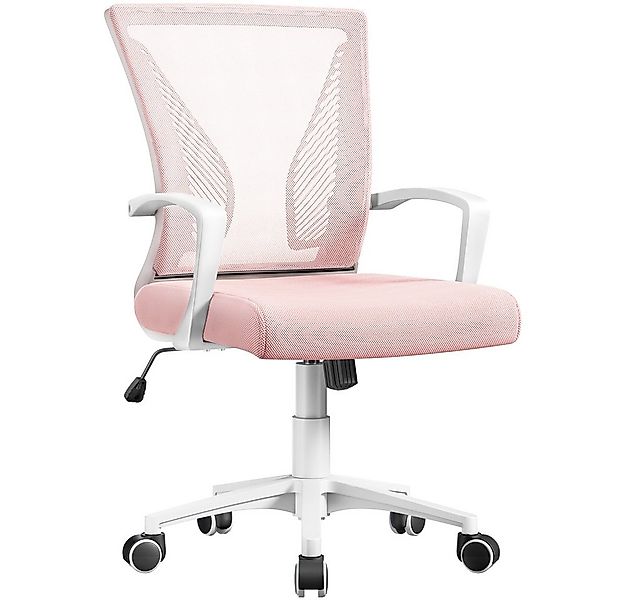 Yaheetech Bürostuhl Höhenverstellbarer Chefsessel Ergonomischer Drehstuhl, günstig online kaufen