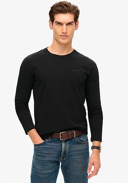 Superdry Langarmshirt "ESSENTIAL LOGO LONG SLEEVE TOP" günstig online kaufen