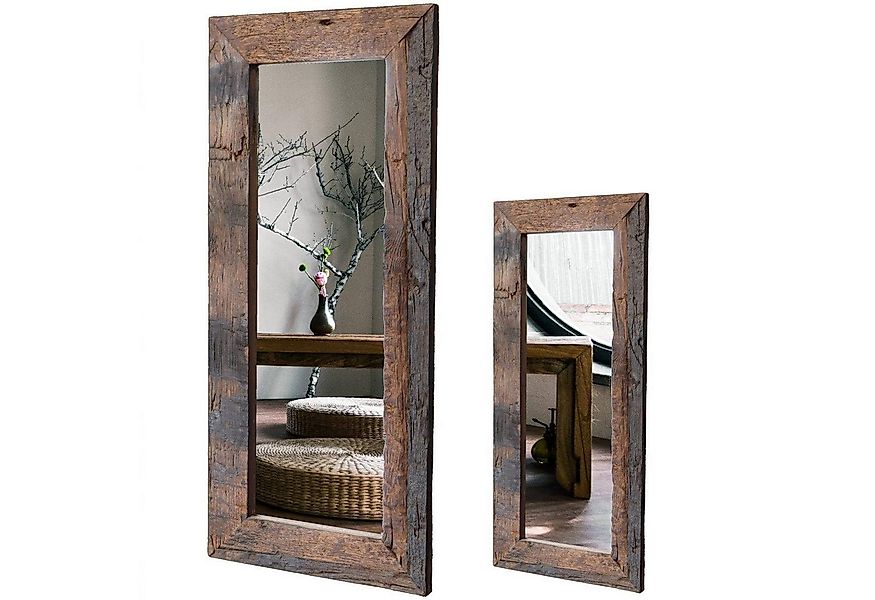 baario Ganzkörperspiegel Wandspiegel GASCOG Altholz, Badezimmerspiegel recy günstig online kaufen