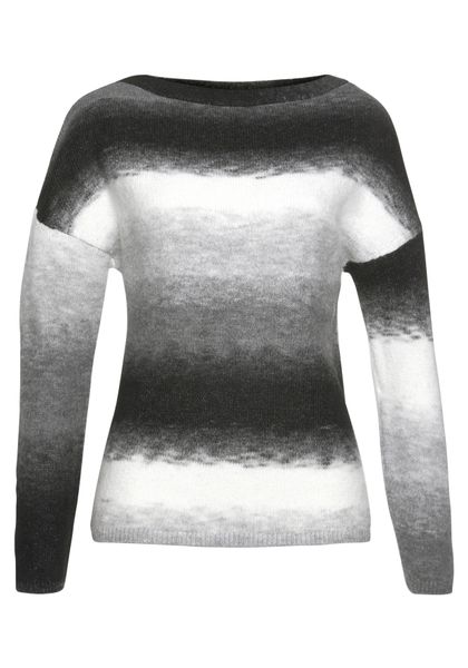 Vivance Strickpullover aus Farbverlaufgarn, U-Boot Ausschnitt, kuscheliger günstig online kaufen