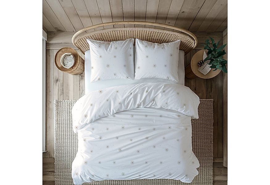 MTOnlinehandel Kinderbettwäsche Flower Power 135x200 + 80x80 cm in Renforcé günstig online kaufen