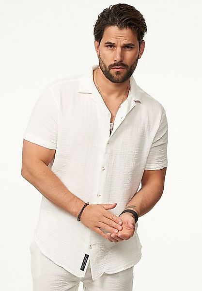 CARISMA Kurzarmhemd im Vintage Summer-Look in Crinkle Optik Herren luftig l günstig online kaufen