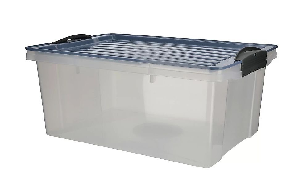 Rotho Aufbewahrungsbox mit Deckel - blau - Kunststoff - 27,5 cm - 18 cm - A günstig online kaufen