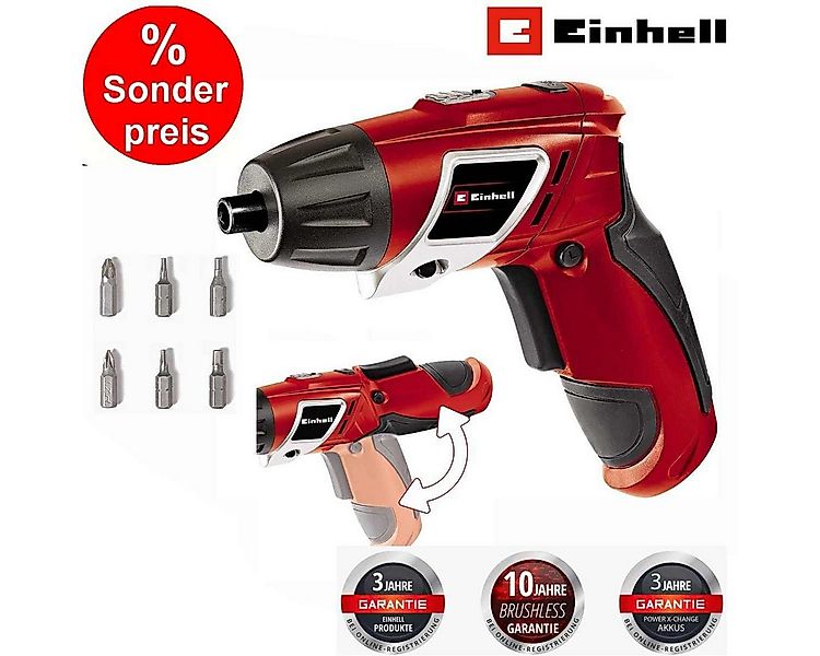 Einhell Akku-Schrauber Akkuschrauber TC-SD 3,6 Li Drehgelenk Handgriff inkl günstig online kaufen