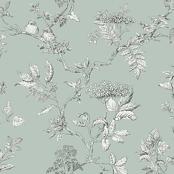 LAURA ASHLEY Vliestapete Elderwood, gemustert, FSC® günstig online kaufen