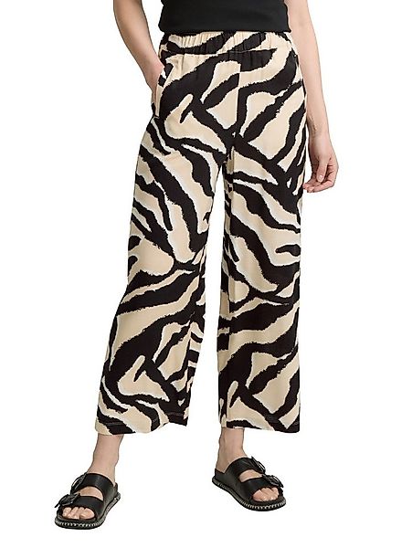 TOM TAILOR Culotte Sommerhose mit All-Over Print günstig online kaufen