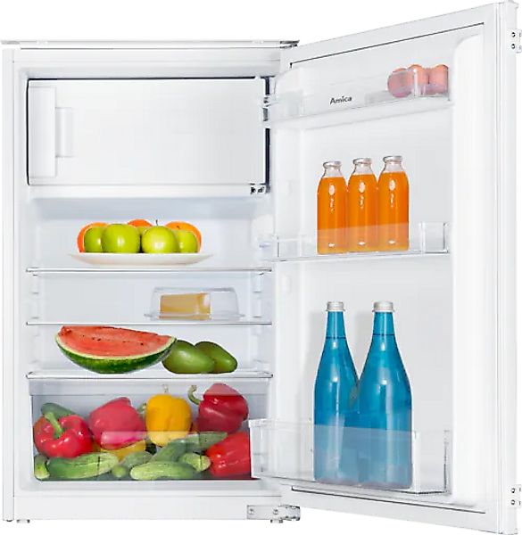 Amica Einbaukühlschrank »EKSS 361 915« 87,1 cm hoch 54 cm breit Schlepptür- günstig online kaufen