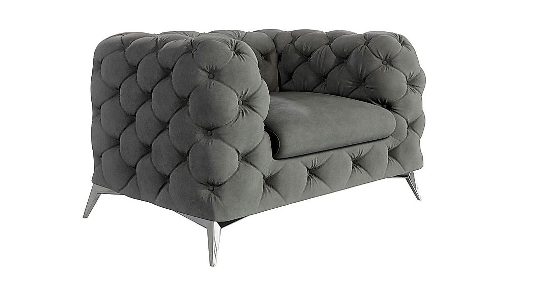 S-Style Möbel Chesterfield-Sessel Kalina mit silbernen günstig online kaufen