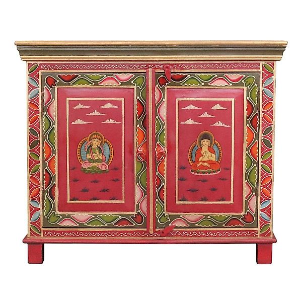 Oriental Galerie Mehrzweckschrank Tibet Wandschrank Kunzang günstig online kaufen