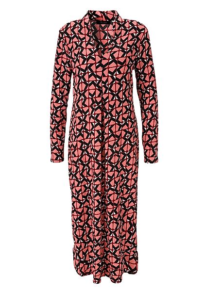 Aniston CASUAL Midikleid mit grafischem Retro-Muster günstig online kaufen