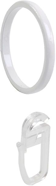 Liedeco Gardinenring Power, Gardinenstangen, (Set, 8-St., günstig online kaufen