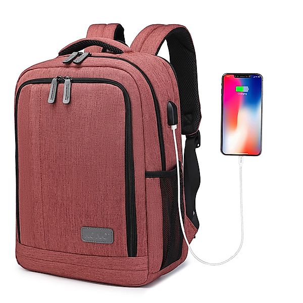 KONO Notebook-Rucksack Unisex Laptop-Rucksack, anti-Diebstahl, Business-Arb günstig online kaufen