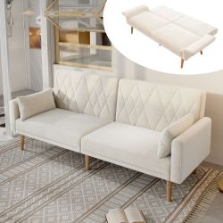 Ulife Schlafsofa mit Bettfunktion, Kleines Sofa,2-Sitzer-Sofa günstig online kaufen