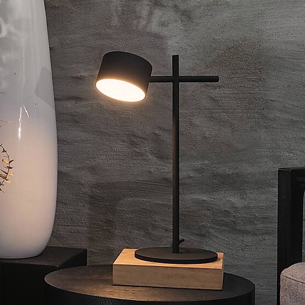 OSRAM LED-Tischleuchte Decor Kyoto, Alu, schwarz, dimmbar günstig online kaufen
