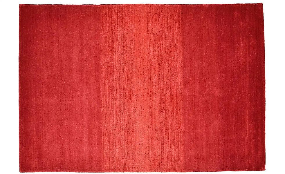 THEKO Wollteppich  Wool Comfort ¦ rot ¦ Wolle ¦ Maße (cm): B: 90 H: 1,4 Tep günstig online kaufen