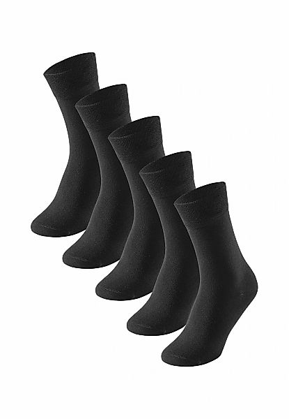 Schiesser Socken "Bluebird", (5 Paar), druckfreier Bund, Fersen und Zehen h günstig online kaufen