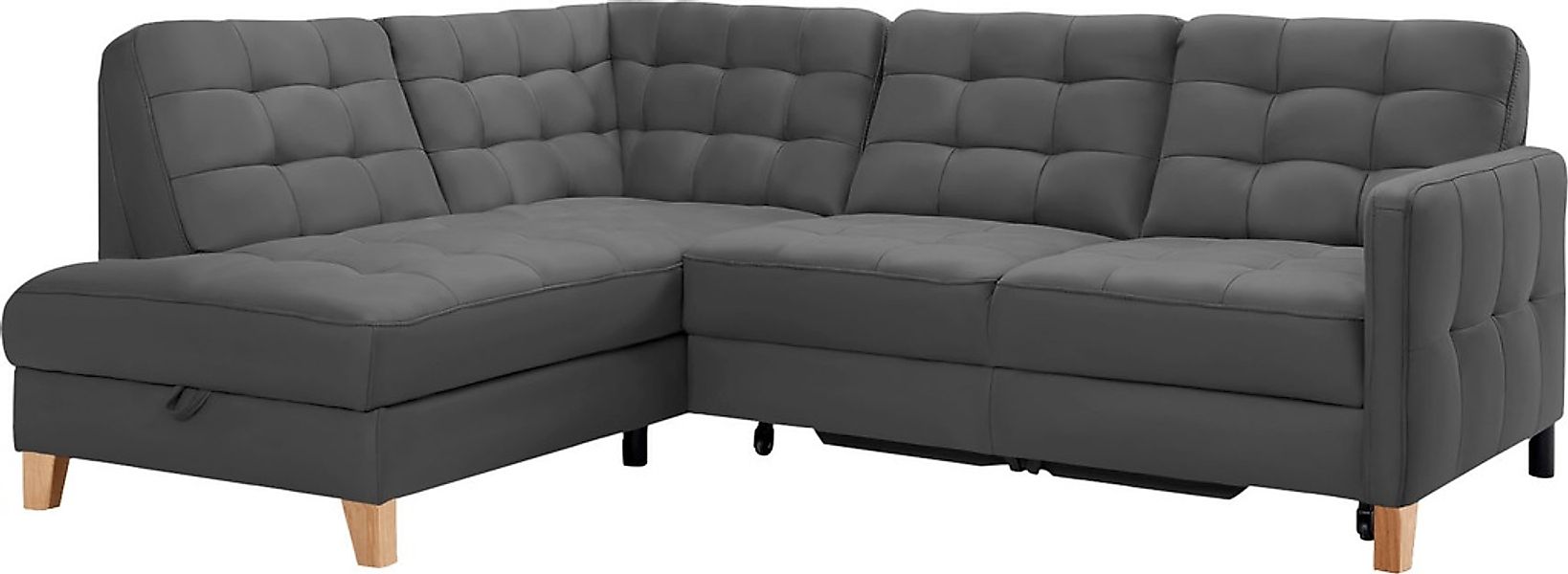 exxpo - sofa fashion Ecksofa »Elio, kompakt und komfortabel, bequem, zeitlo günstig online kaufen