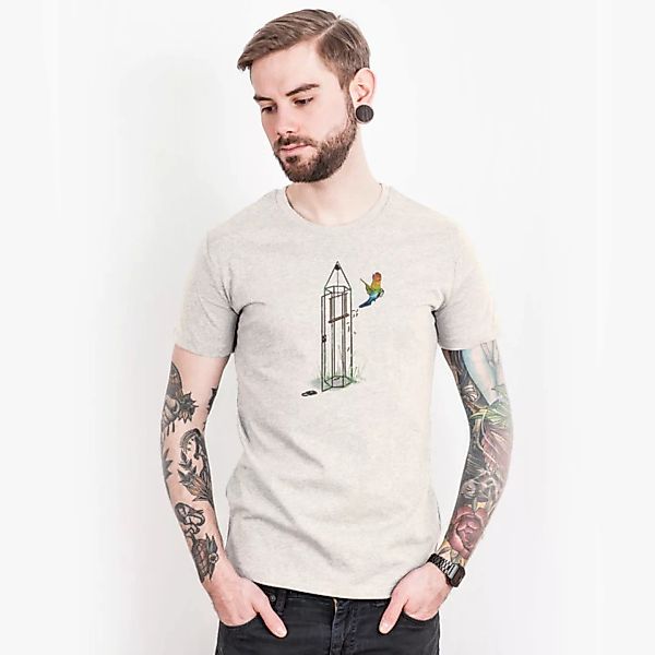 Robert Richter – Freedom For All - Mens Organic Cotton T-shirt günstig online kaufen