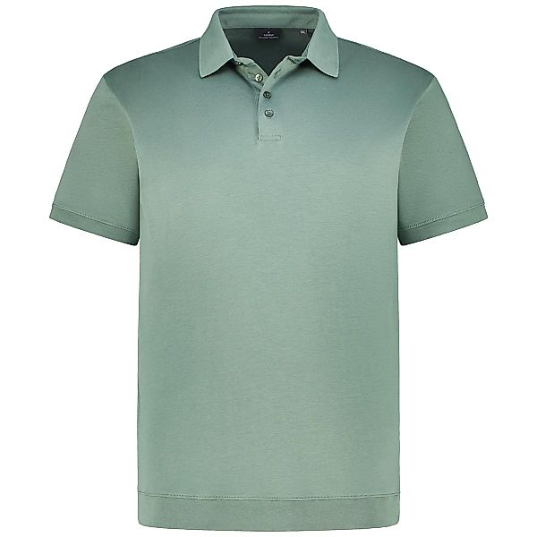 RAGMAN Poloshirt aus Pima-Baumwolle Farbe dunkelgrün Größe: 4XL günstig online kaufen