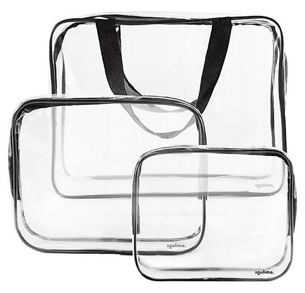soulima Kosmetiktasche Reisetasche 3-in-1 Kosmetiktasche (Spar-Set, 3-tlg., günstig online kaufen