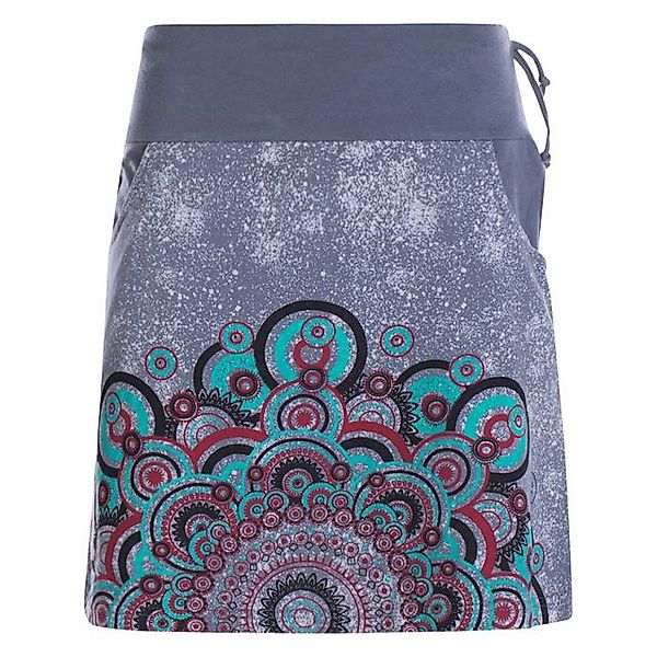 Vishes Minirock Kurzer Baumwoll-Rock Taschen-Rock Mini-Rock großes Mandala günstig online kaufen