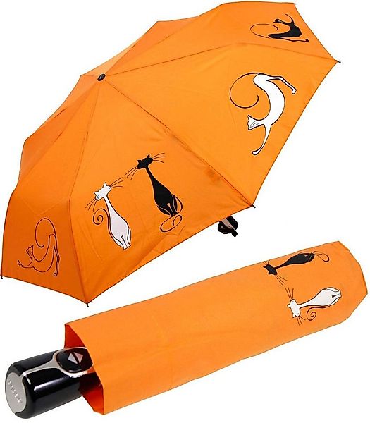 doppler® Taschenregenschirm Damen Auf-Zu Magic Fiber - Cats Best Friends, f günstig online kaufen