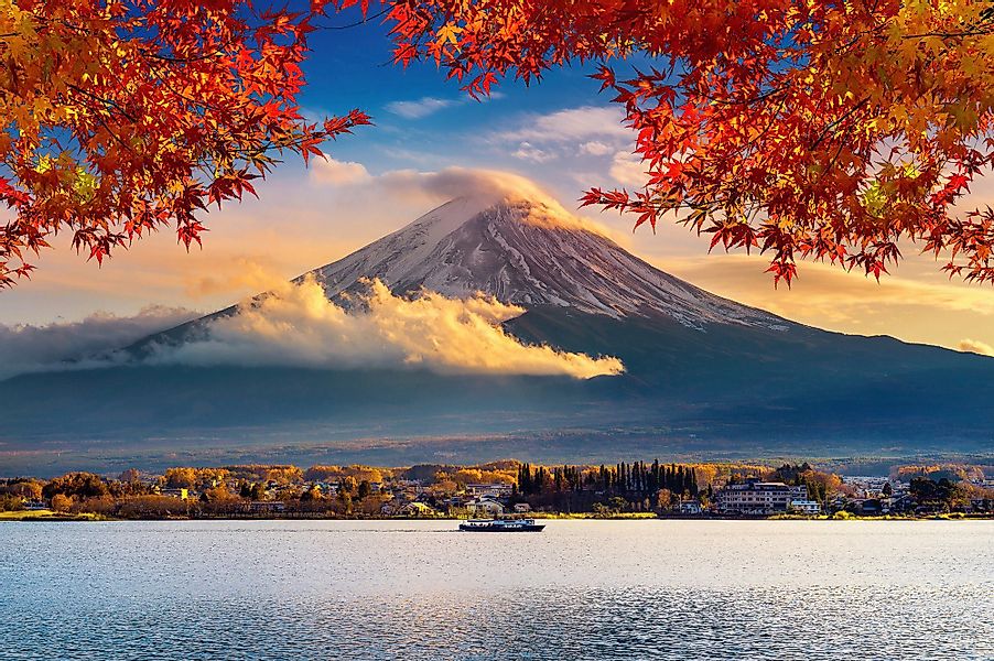 Papermoon Fototapete FUJI BERG-JAPAN GEBIRGE WALD günstig online kaufen