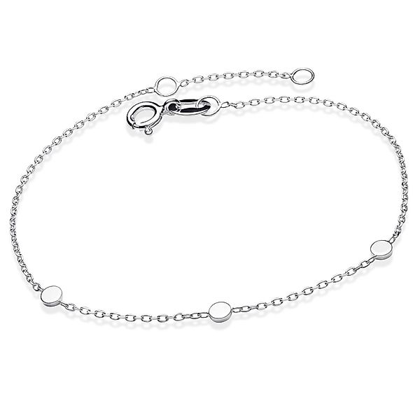 Materia Armkette Damen Silber Plättchen filigran günstig online kaufen