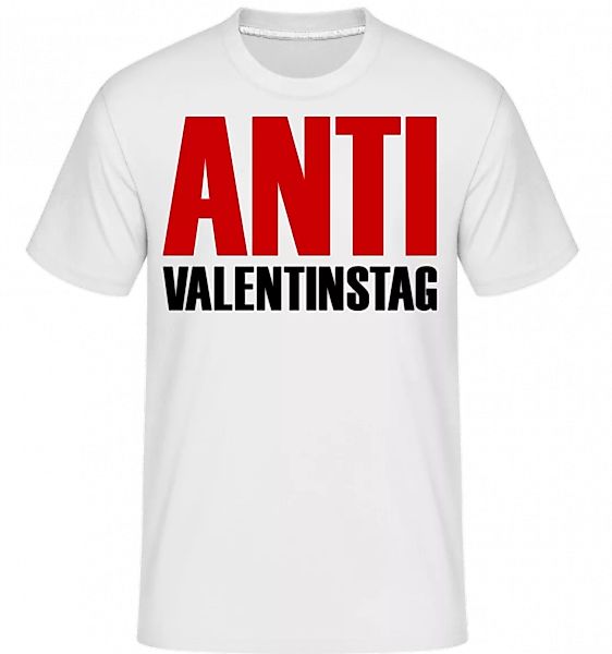 Anti Valentinstag Logo · Shirtinator Männer T-Shirt günstig online kaufen