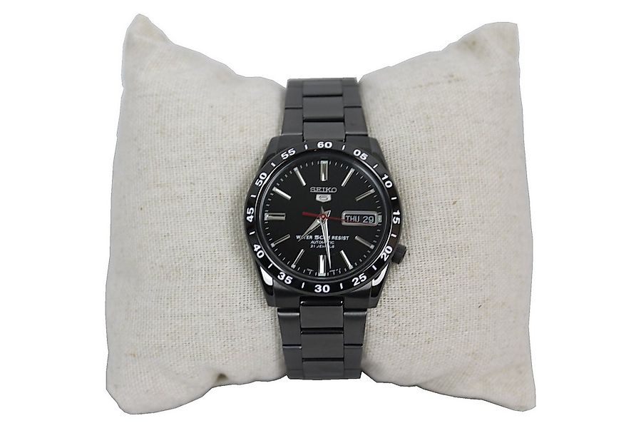 Seiko Automatikuhr 5 Herrenuhr Analog Automatik Schwarz, SNKE03KC günstig online kaufen