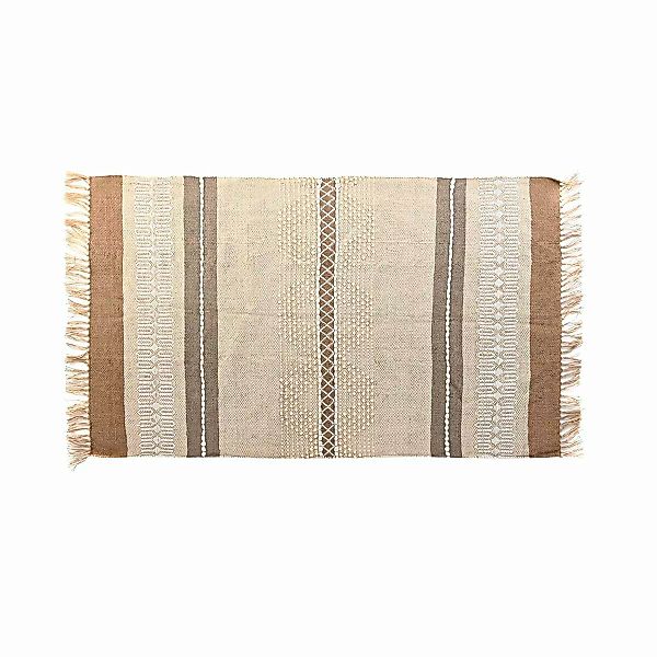 Teppich Dkd Home Decor Braun Polyester Baumwolle (117 X 198 X 0,7 Cm) günstig online kaufen