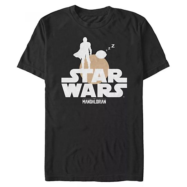 Star Wars - The Mandalorian - The Child Sunset Duo - Männer T-Shirt günstig online kaufen