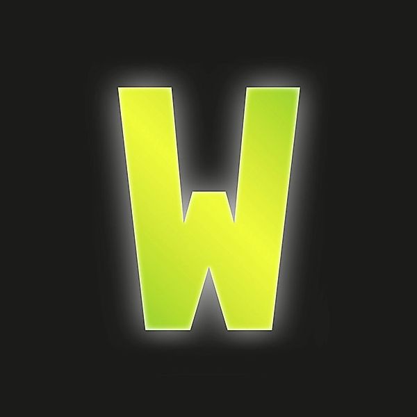 Conacord Klebebuchstabe W Reflektierend 8 cm Gelb günstig online kaufen