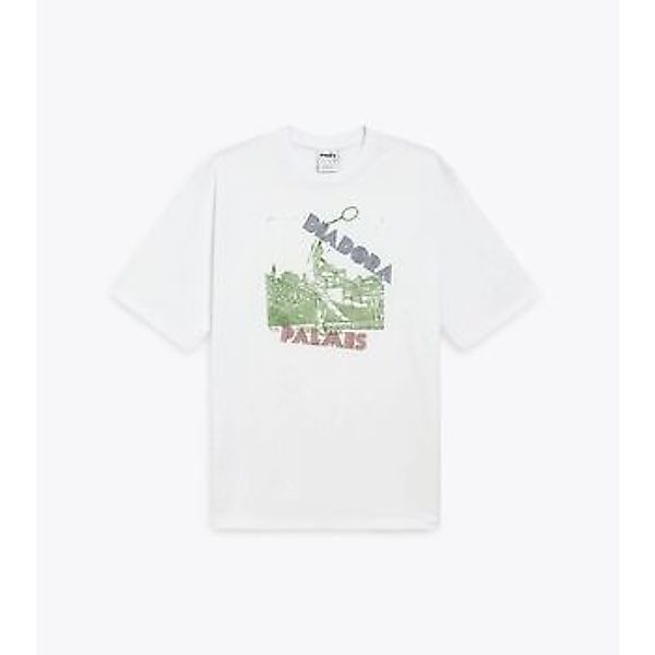 Diadora  T-Shirts & Poloshirts 502.182427 T-SHIRT SS LECAGY I-BIANCO OTTICO günstig online kaufen